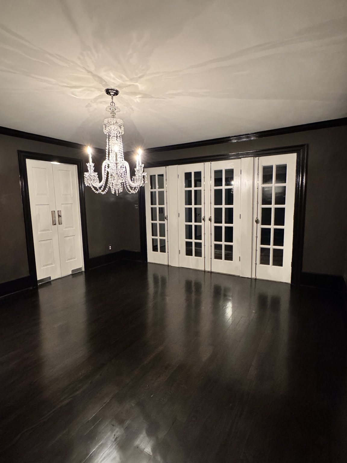 Finished residential interior